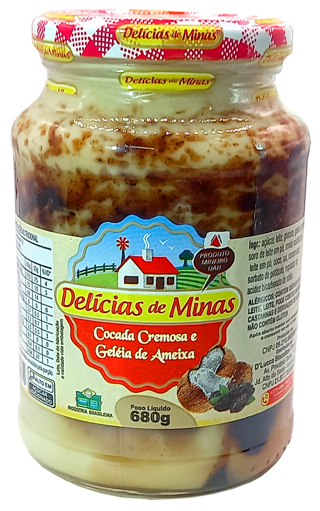Cocada Cremosa com Amaixa 680g