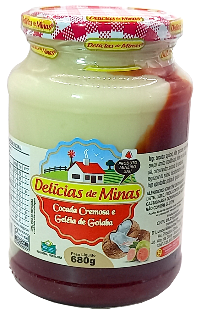 Cocada Cremosa com Goiaba 680g