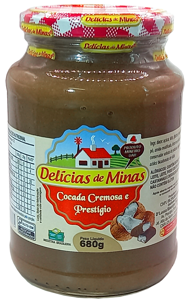 Cocada Cremosa com Prestigio 680g