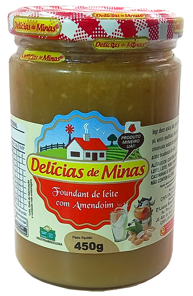 Doce Pastoso com Leite e Amendoim 450g