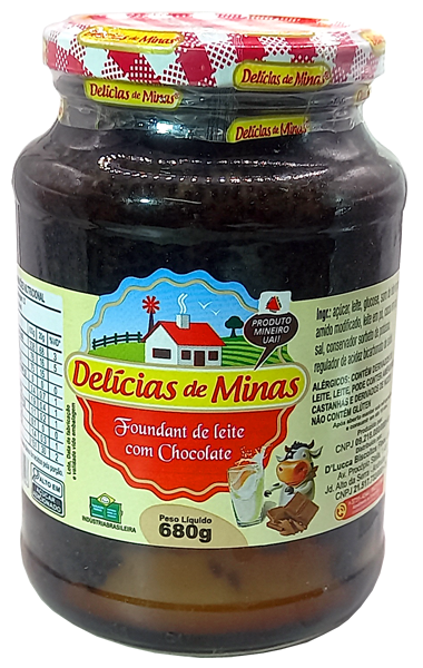 Doce Pastoso com Leite e Chocolate 680g