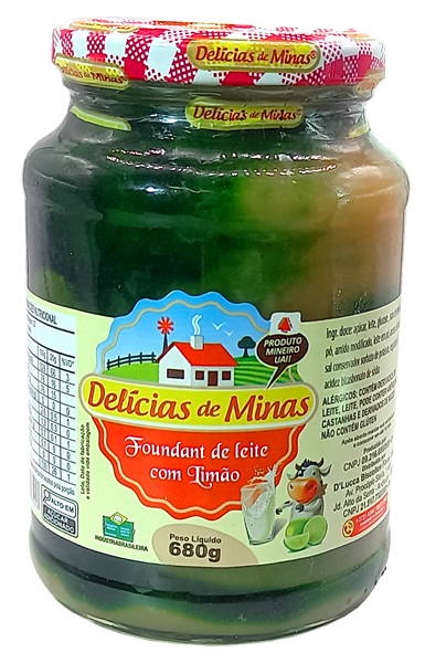 Doce Pastoso com Leite e Geléia de Limão 680g