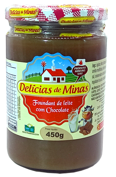 Doce Pastoso com Leite e Chocolate 450g