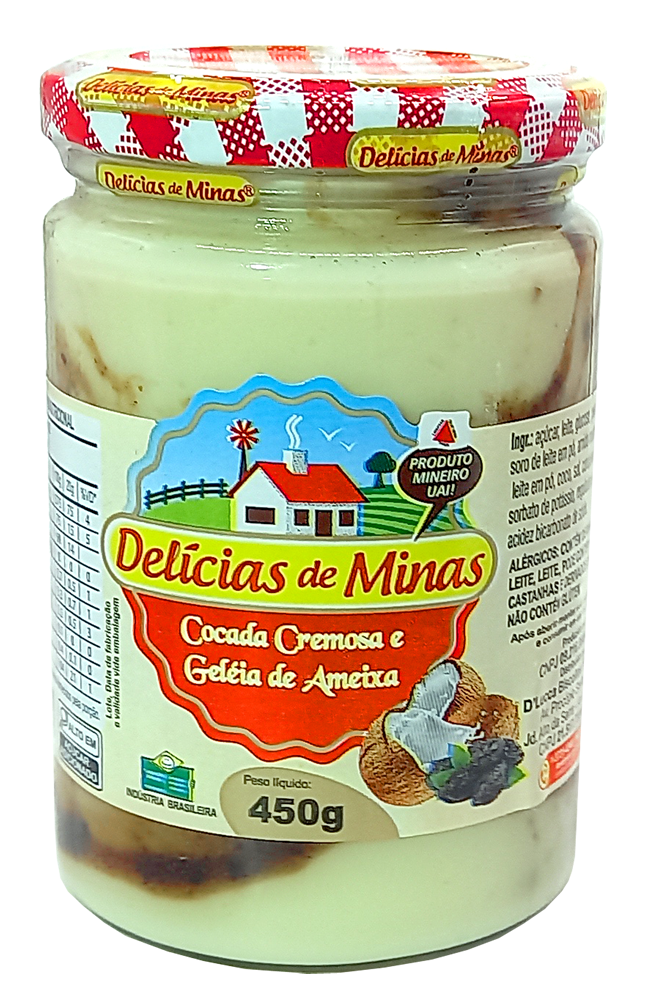 Cocada Cremosa com Amaixa 450g
