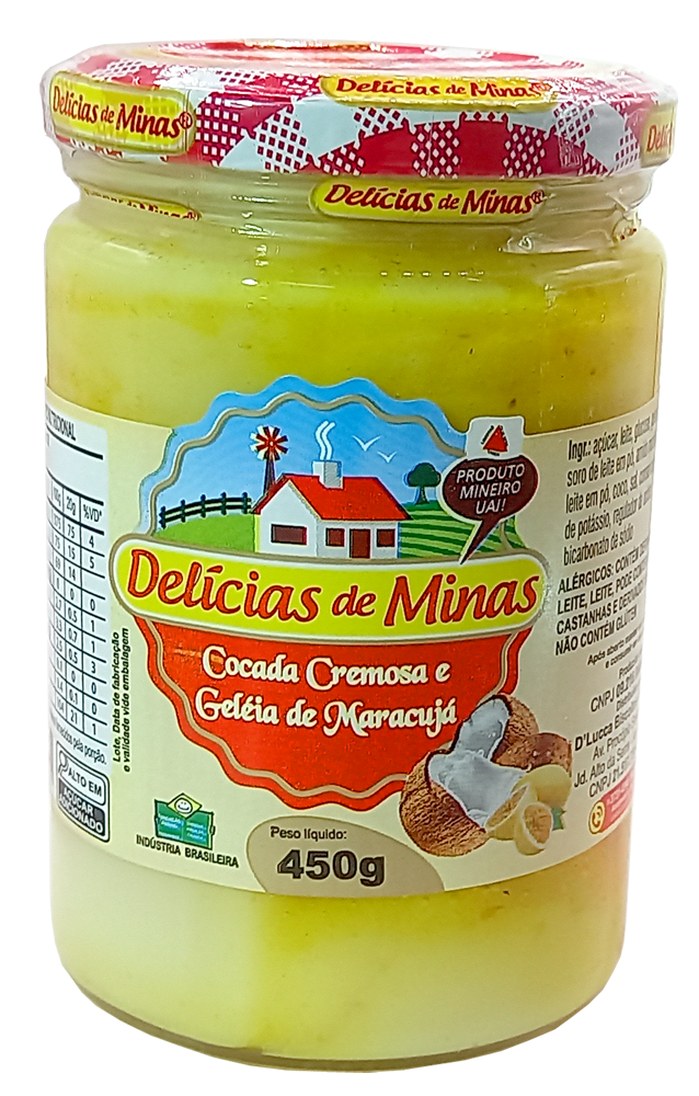 Cocada Cremosa com Maracuja 450g