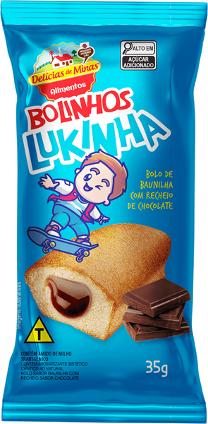 Bolinho Baunilha com Chocolate