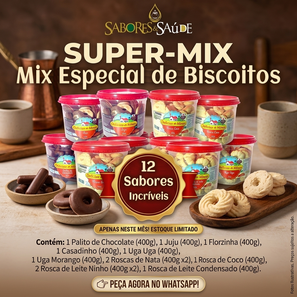 Mix Biscoitos Especial